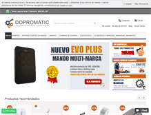 Tablet Screenshot of dopromatic.com